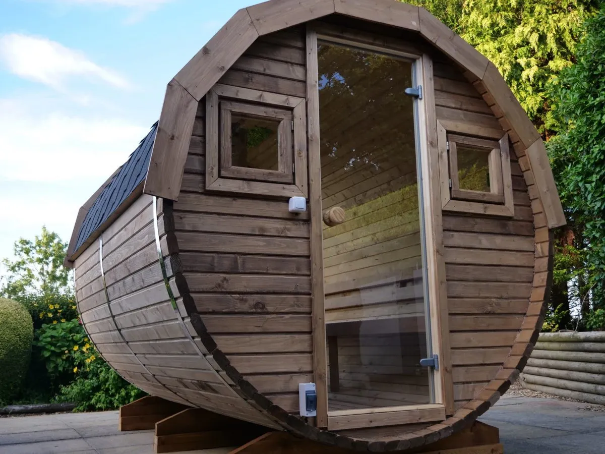 Sauna | Half Panoramic Window | 2.4 Metres