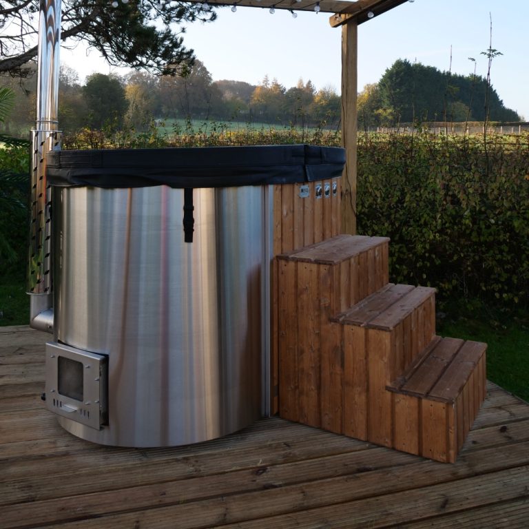 NEW | 2 Person Hot Tub | Deluxe Ofuro Japanese-Style | Internal Wood ...